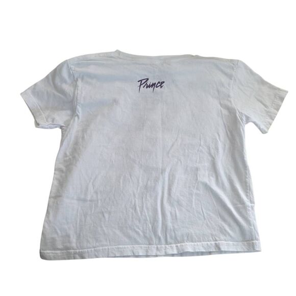 The Prince Estate Kids Size 5/6T White Purple Prince Symbol T-shirt - Picture 3 of 3